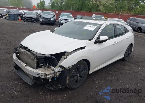 2017 Honda Civic Ex-L из США, поврежденный, VIN SHHFK7H88HU420110